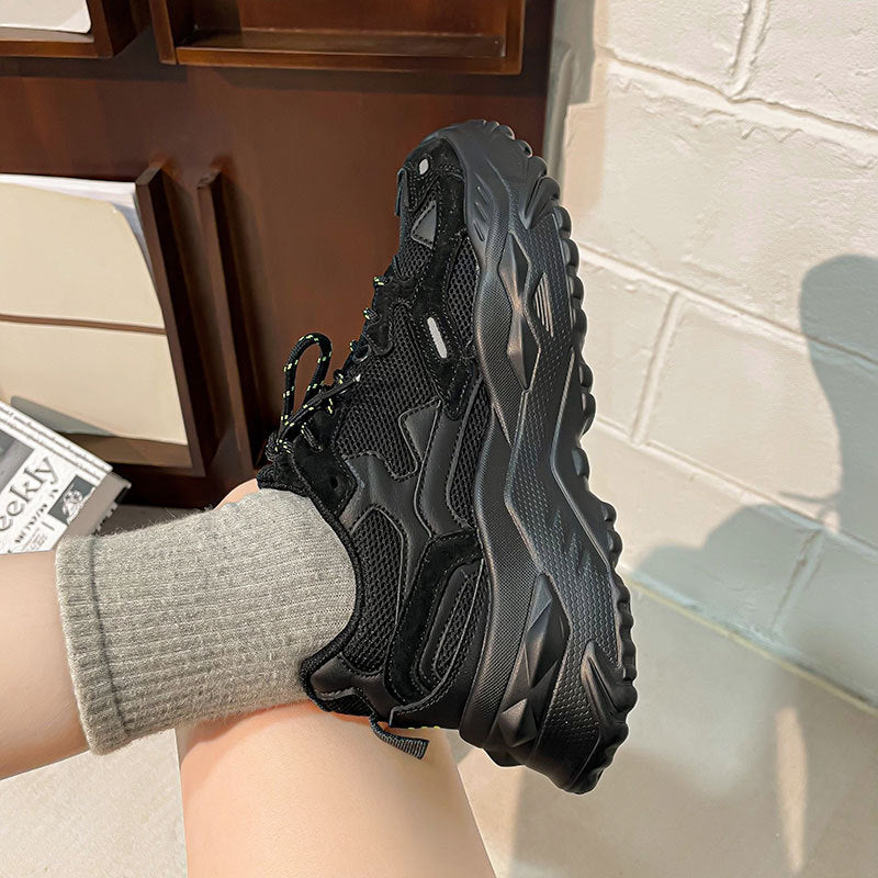 Lily – Retro Sneaker Trend Dames Platform Hardloopschoenen