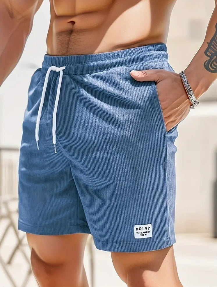 Angela – Luchtige Zomer Cordshorts met Veters voor Dames