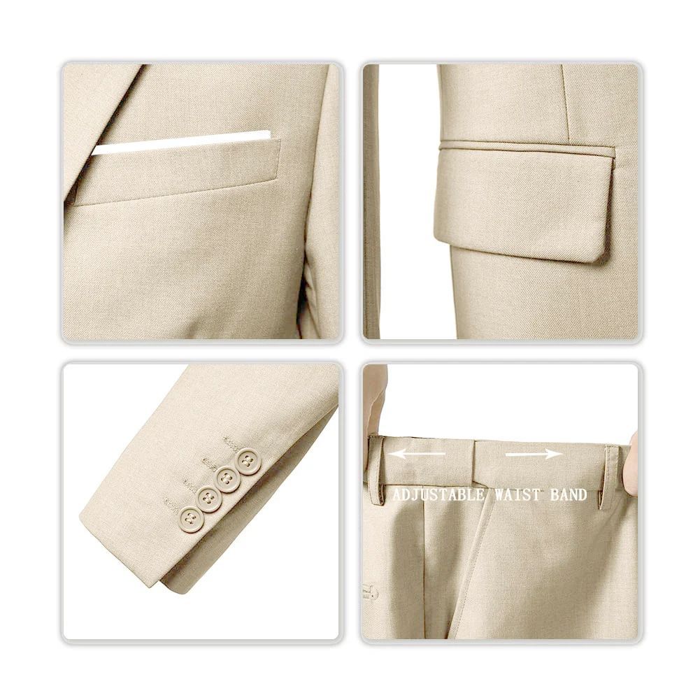 Jeffrey – Klassieke Slim Fit Herenpak 3-delig