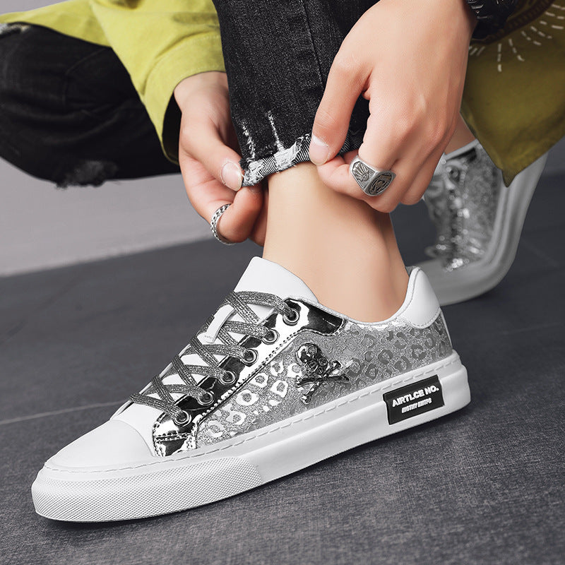 Tamara – Modieuze Dames Sneakers met Schedelpatroon