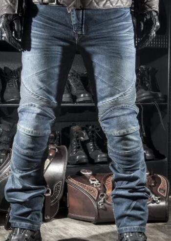 Charles – Premium Vegane Leren Motorbroek