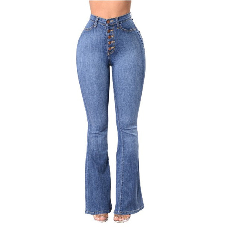 Katie – Hoge Taille Stretch-Jeans