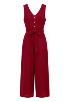 Juliet – Verleidelijke Dames Jumpsuit met Halternek