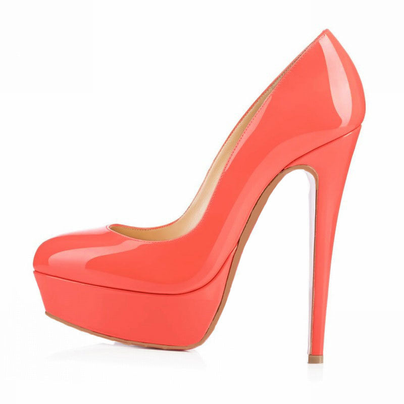 Melissa – Hoge elegante damesschoenen met ronde neus