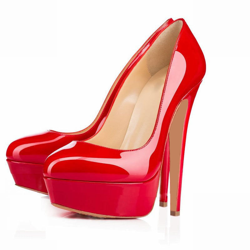 Melissa – Hoge elegante damesschoenen met ronde neus