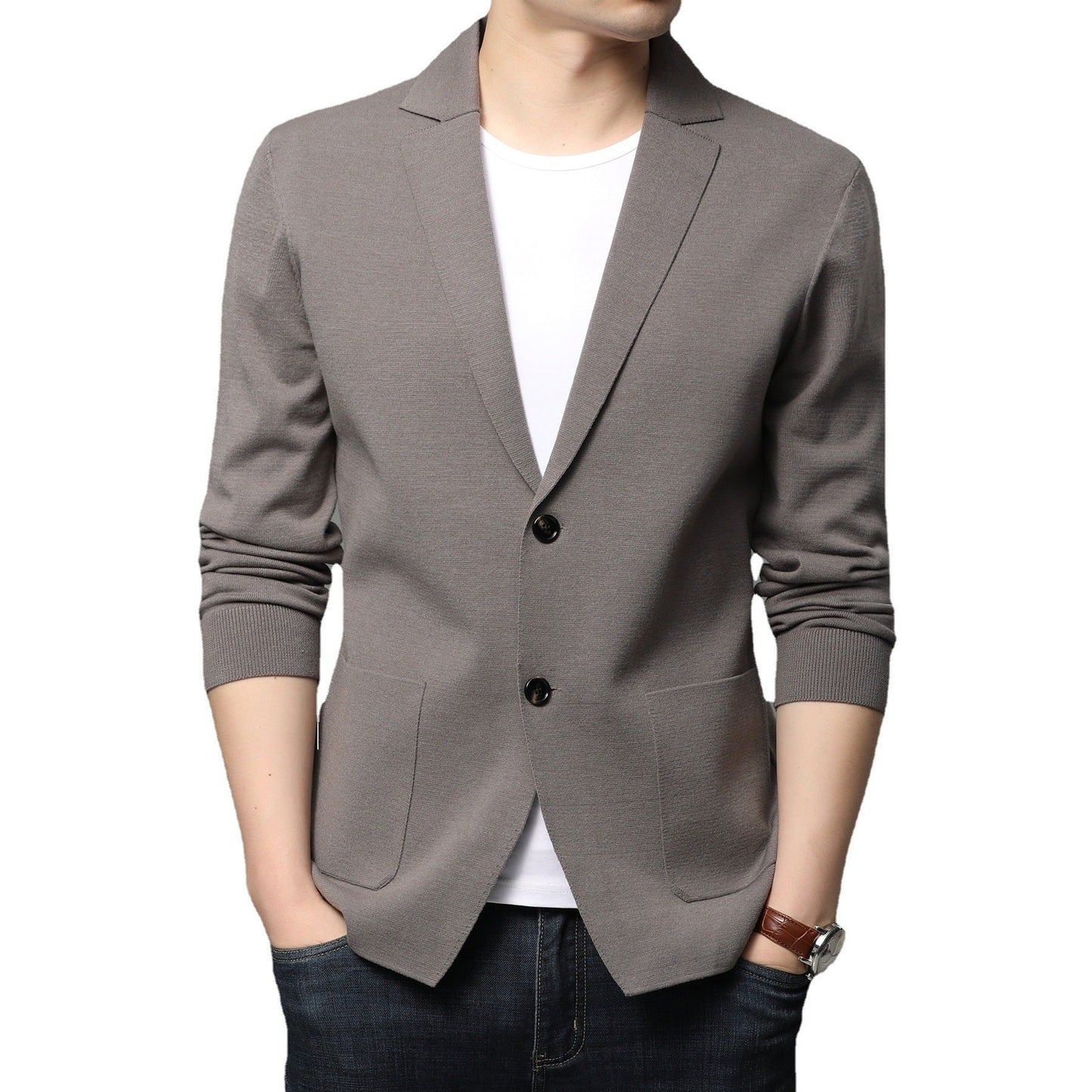 Warren – Elegante Herenblazer met Eenvoudig Design