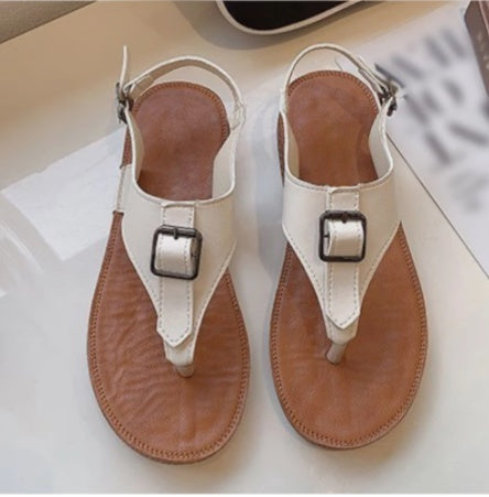 Caroline – Platte Dames-Sandalen in Feenstijl