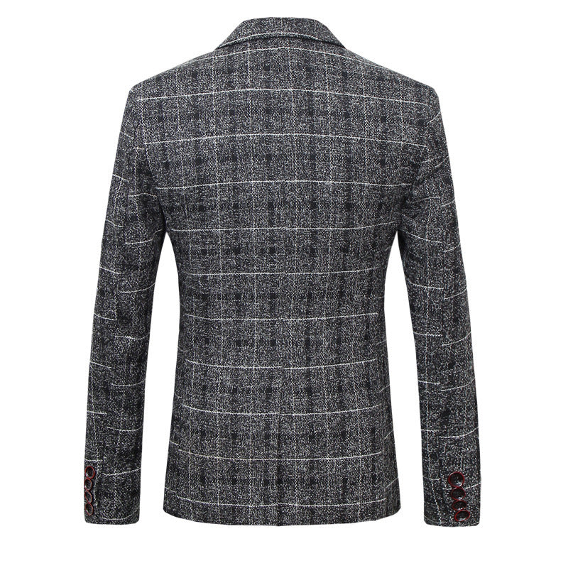 Joel – Slim Fit Herenpak met Klassiek Ruitpatroon