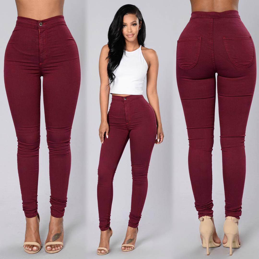 Chelsea – Bonte Dames-Leggings met Hoge Taille