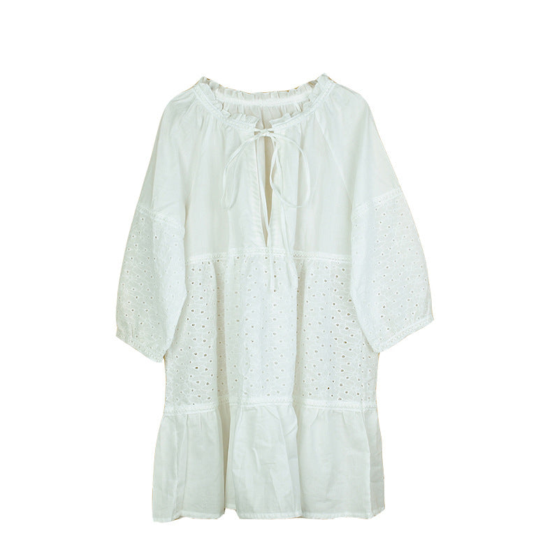 Megan – Losse Bikini-Blouse voor Dames met Zonbescherming