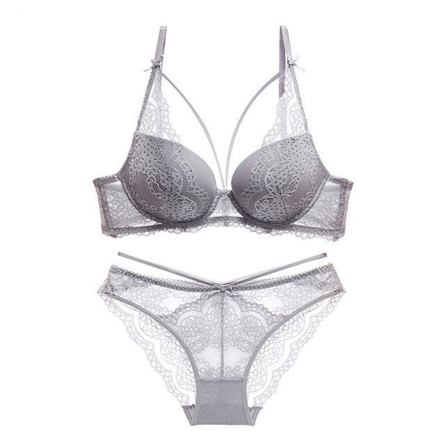 Robyn – Groen Push-up BH-set voor Dames