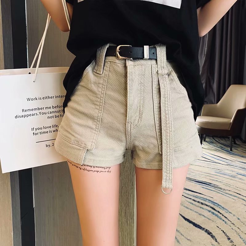 Catherine – Denim Shorts voor Dames met Wijde Pijpen