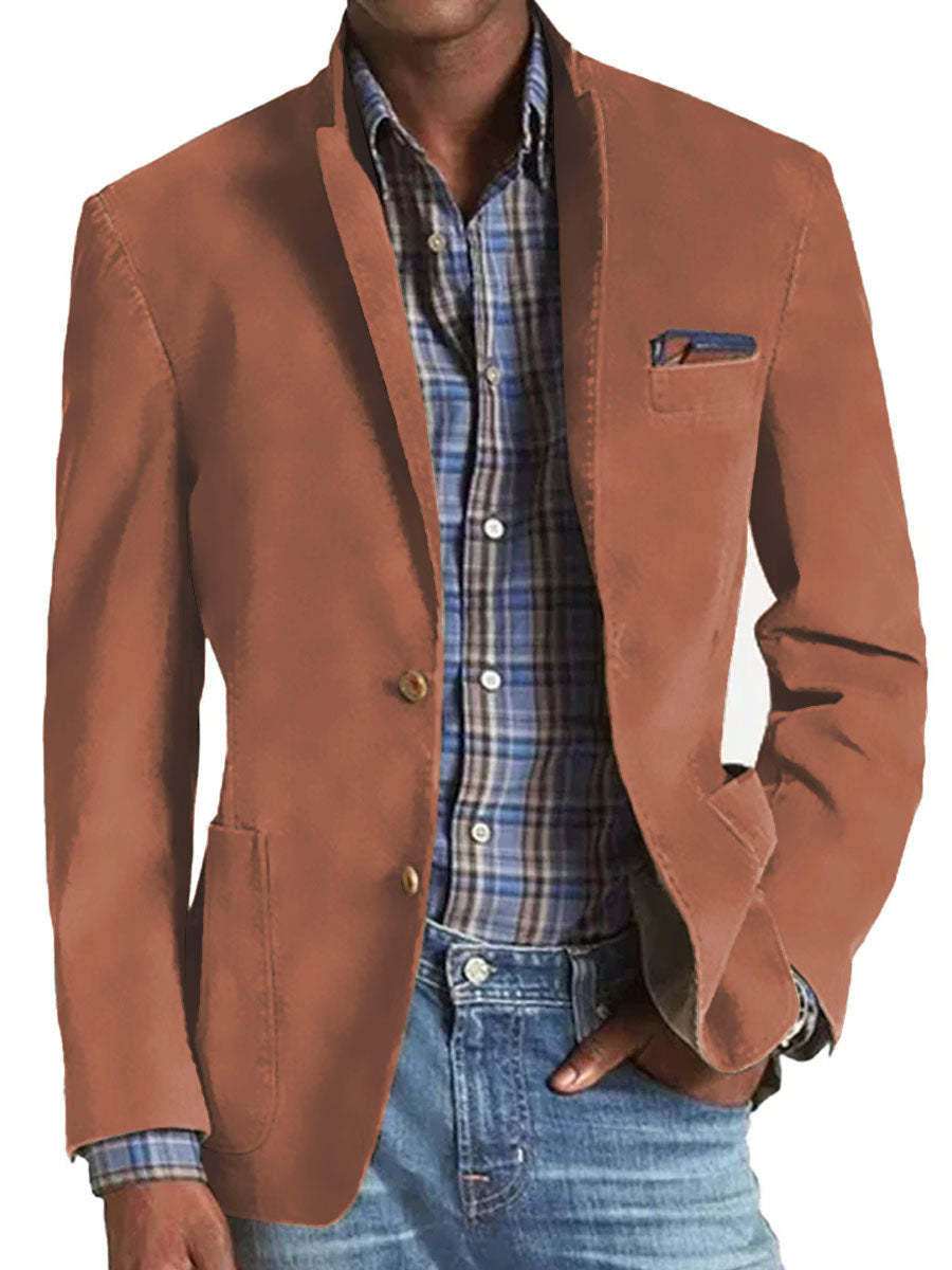 Michael – Klassieke Herenblazer in Vintage-kleur
