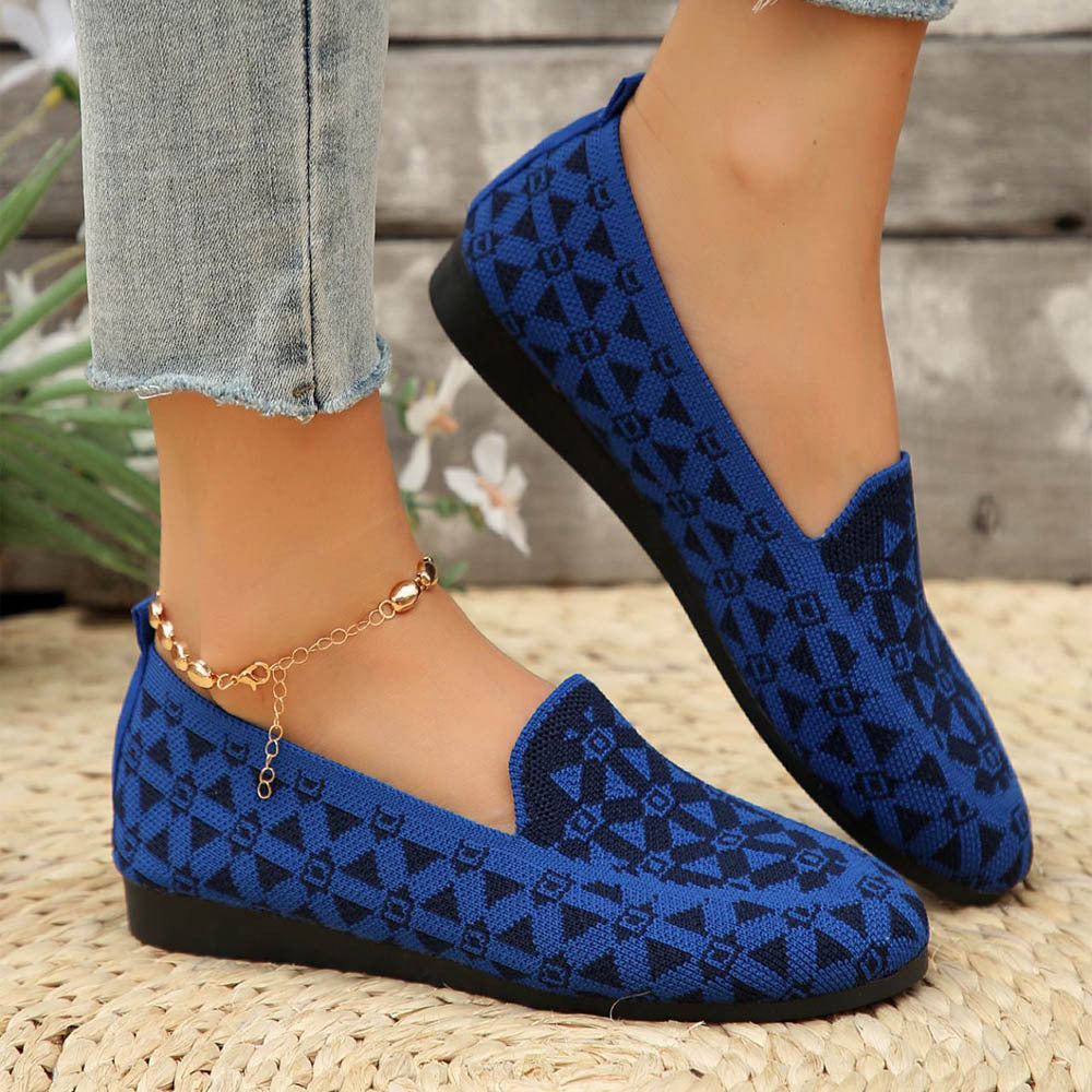 Ruby – Ademend Gebreide Slippers voor Dames