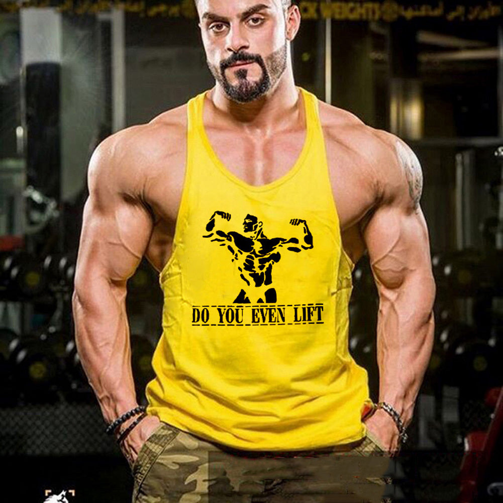 Jake – Bedrukte Heren Sportvest
