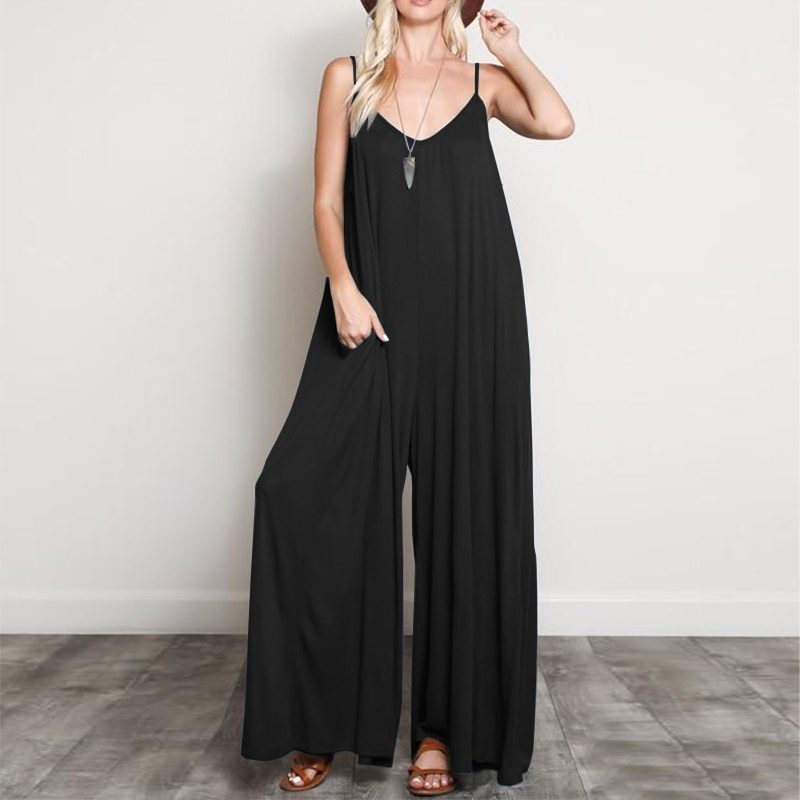 Joy – Zomer Jumpsuit met V-hals voor Dames