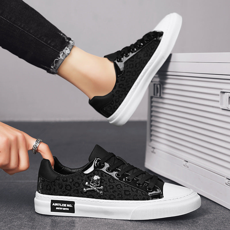 Tamara – Modieuze Dames Sneakers met Schedelpatroon