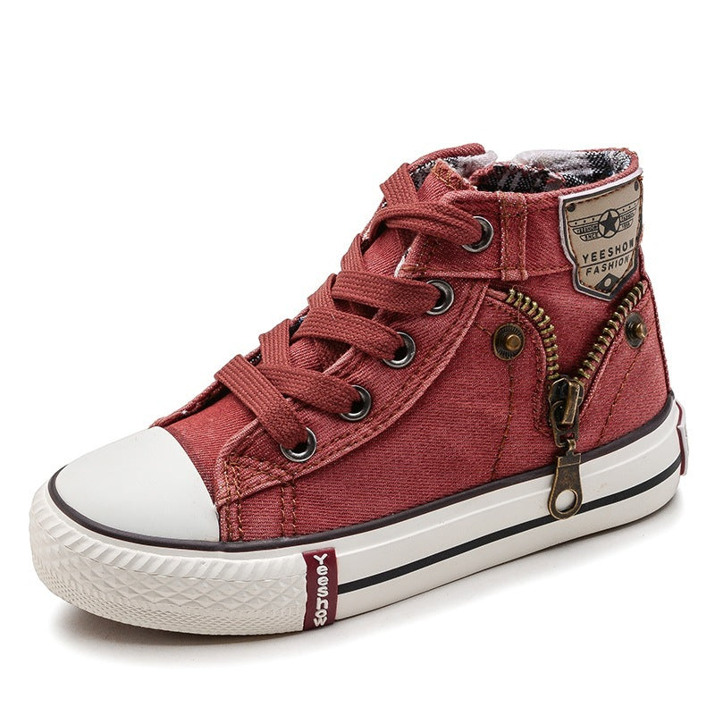 Kathleen – Ademend Denim Sneakers voor Kinderen