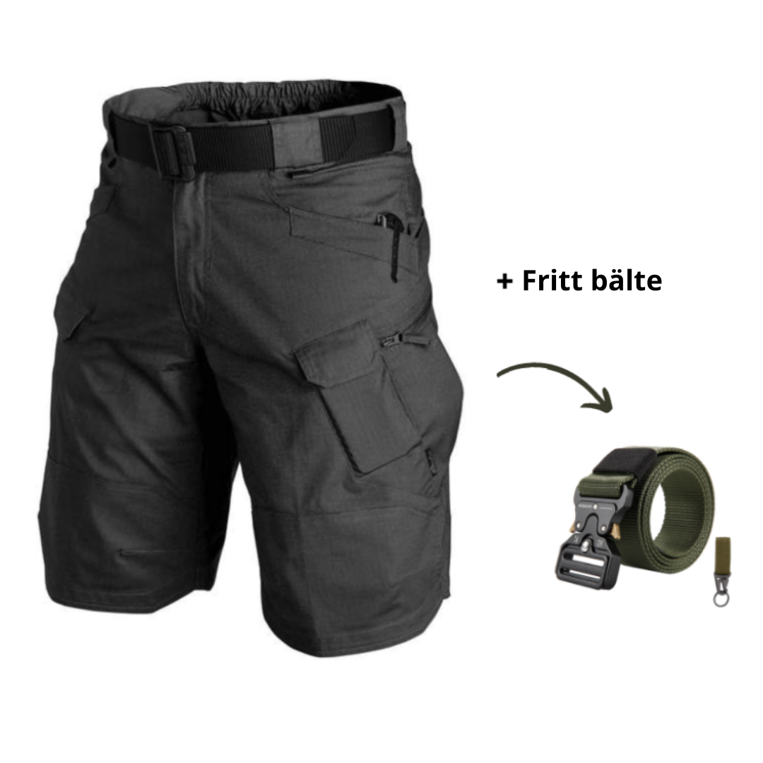 Callum – Heren-Shorts met Meerdere Zakken en Gratis Riem