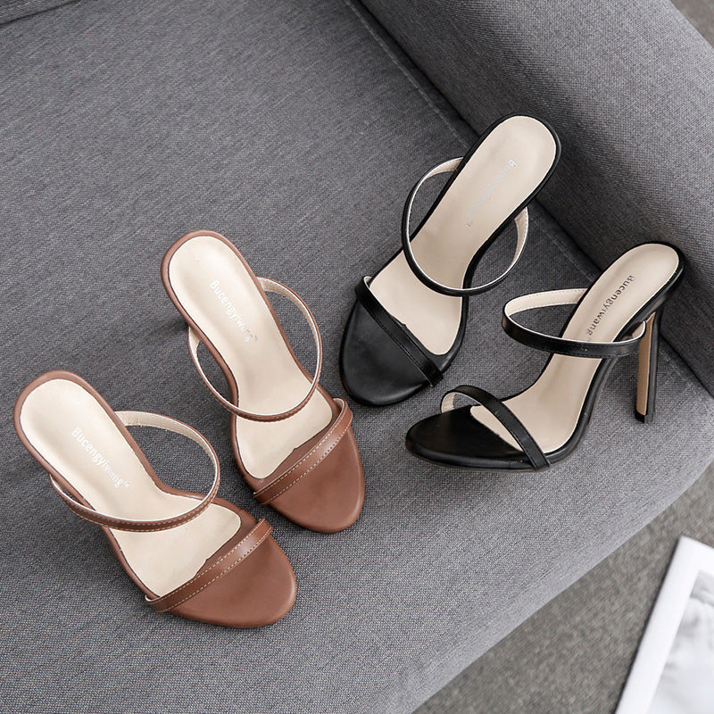 Melanie – Stiletto Sandalen met Hoge Hakken