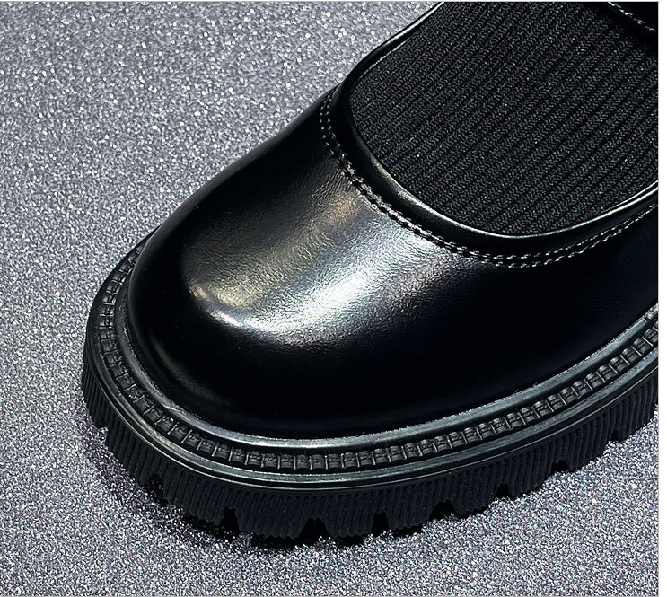 Helen – Dikke Zool Damessokkenlaarzen in Martin-Stijl