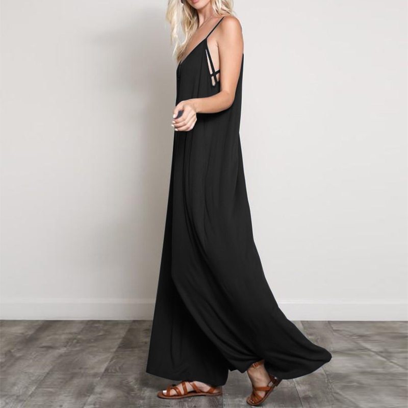 Joy – Zomer Jumpsuit met V-hals voor Dames