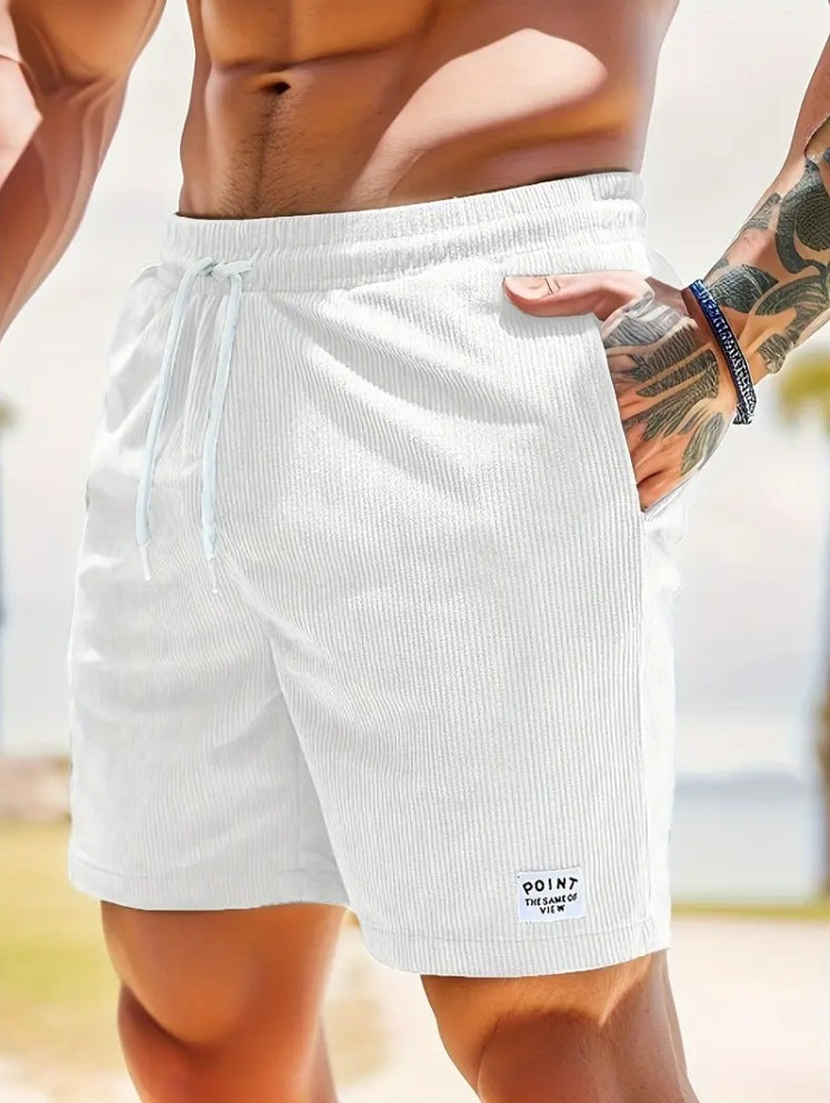 Angela – Luchtige Zomer Cordshorts met Veters voor Dames