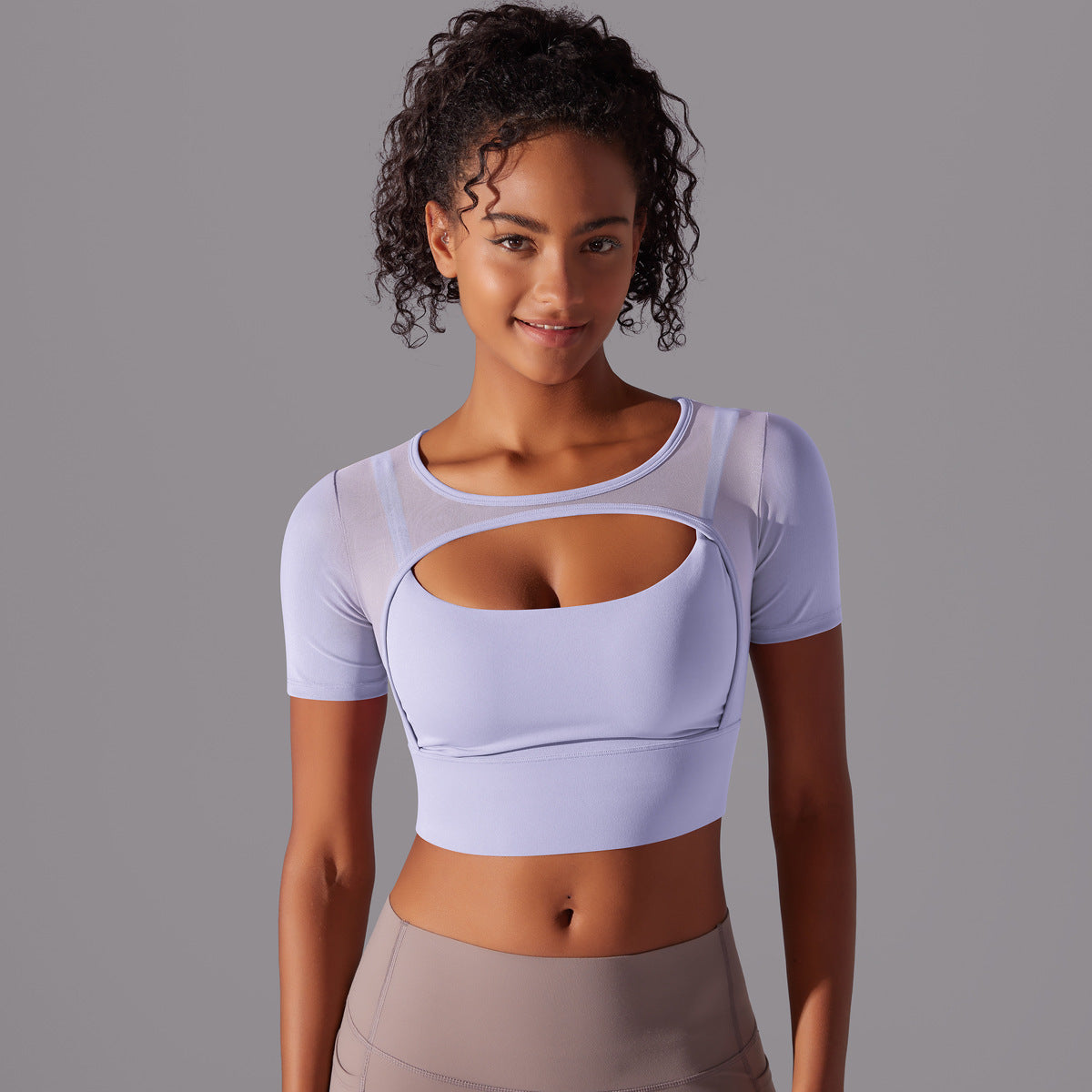Tamara – Dubbellaagse Yoga Top voor Vrouwen