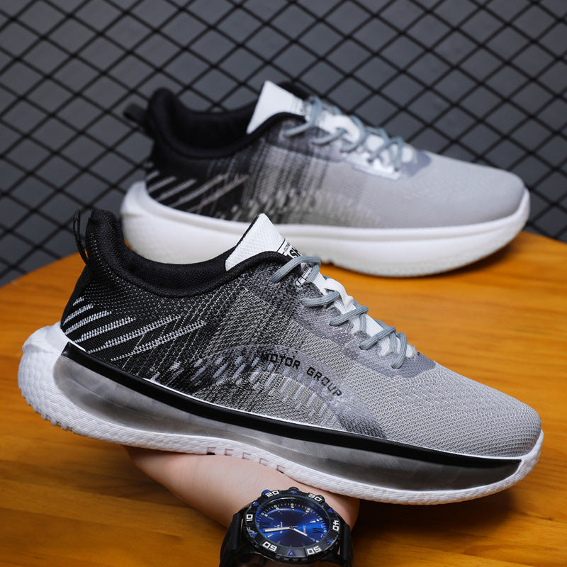 Victor – Ademend Sneakers met Dikke Zool voor Heren
