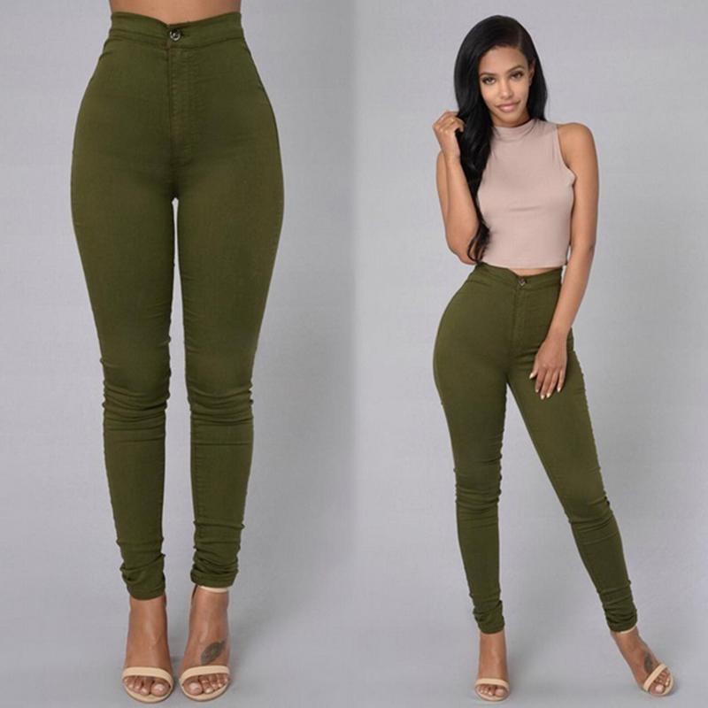 Chelsea – Bonte Dames-Leggings met Hoge Taille