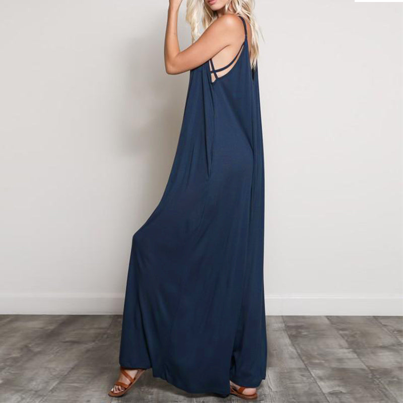 Joy – Zomer Jumpsuit met V-hals voor Dames