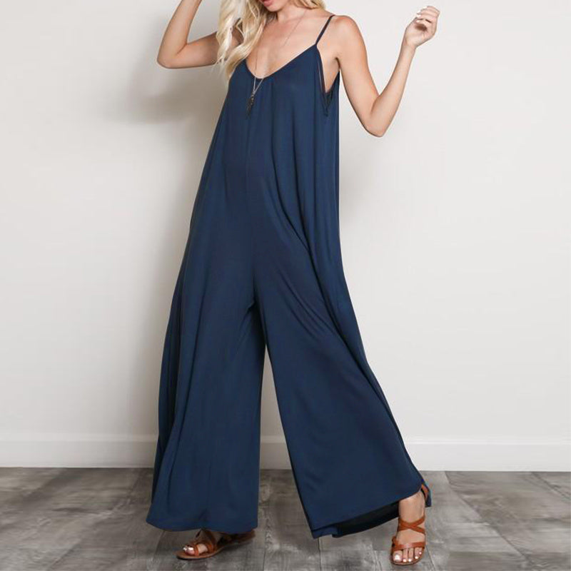 Joy – Zomer Jumpsuit met V-hals voor Dames