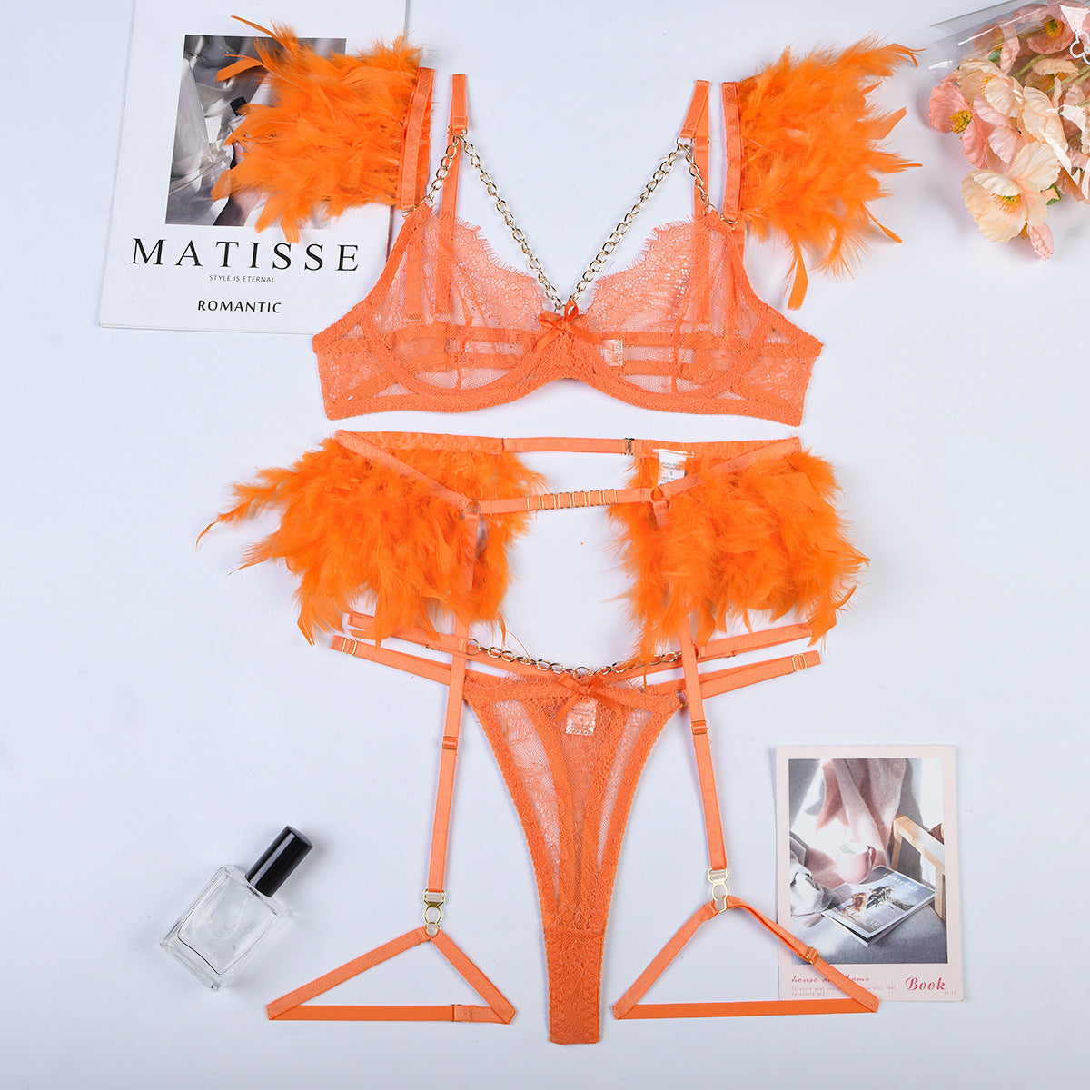 Sharon – Verleidelijk Kant Lingerieset voor Dames