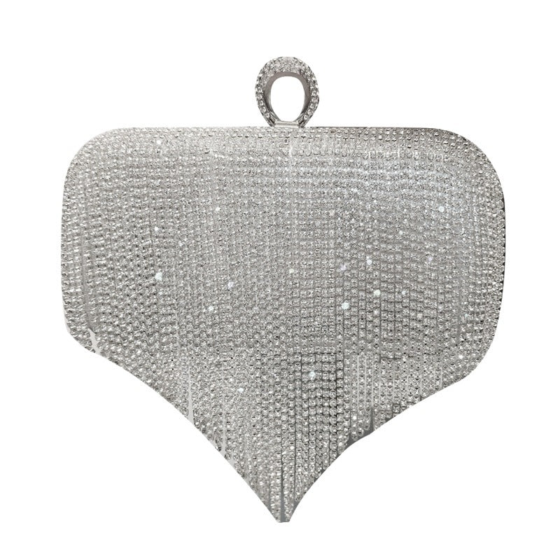 Margaret – Handtas met franjes en strass voor dames