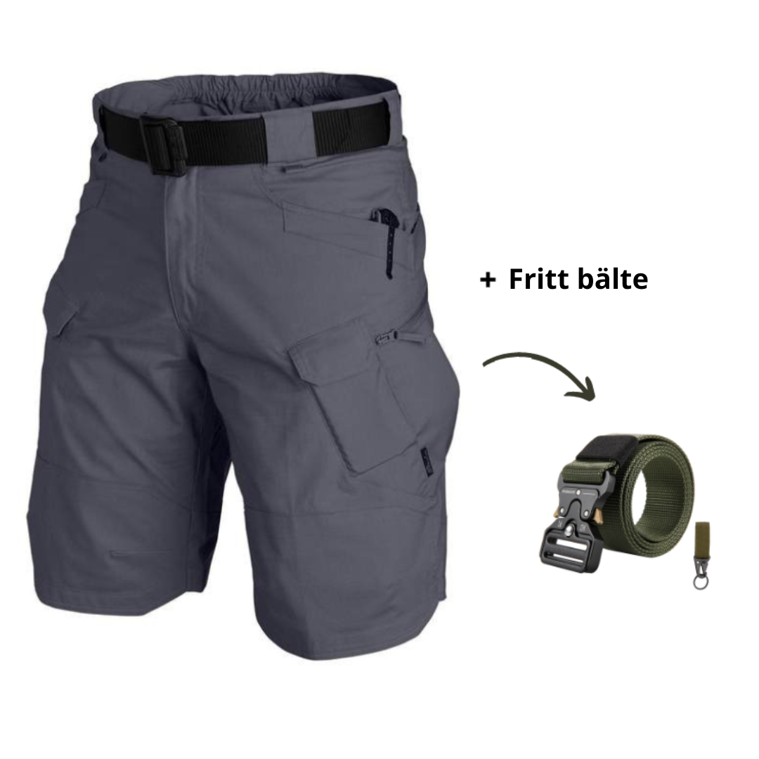 Callum – Heren-Shorts met Meerdere Zakken en Gratis Riem