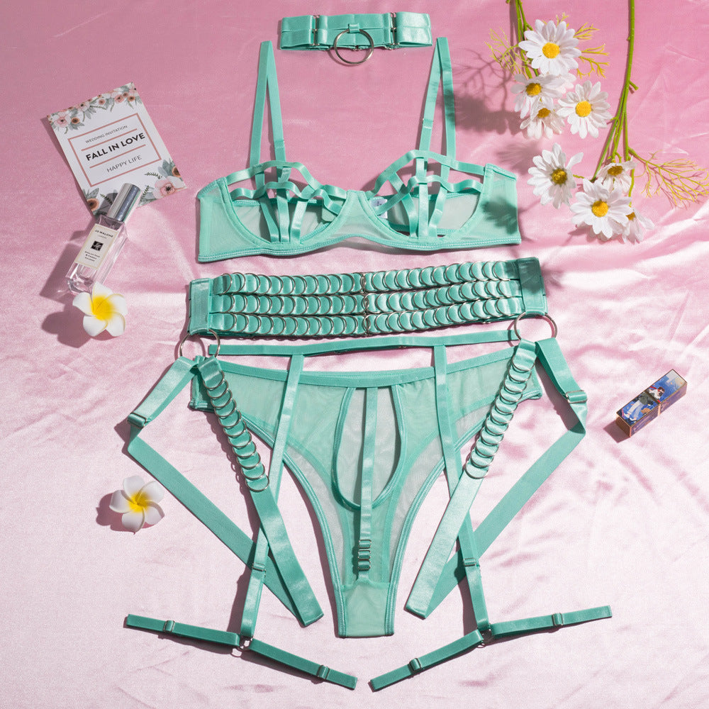 Brenda – Hohlgesnoerd Lingerieset met Borstondersteuning