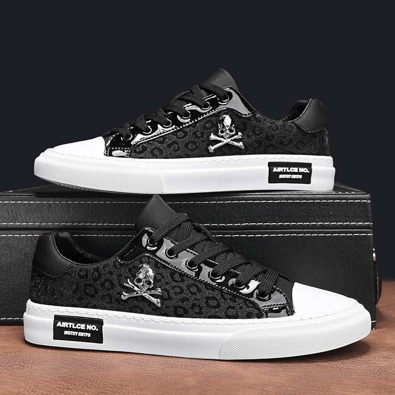 Tamara – Modieuze Dames Sneakers met Schedelpatroon