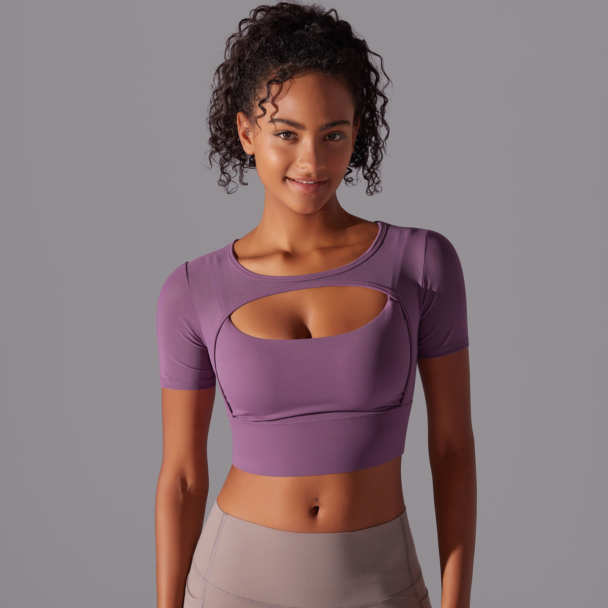 Tamara – Dubbellaagse Yoga Top voor Vrouwen