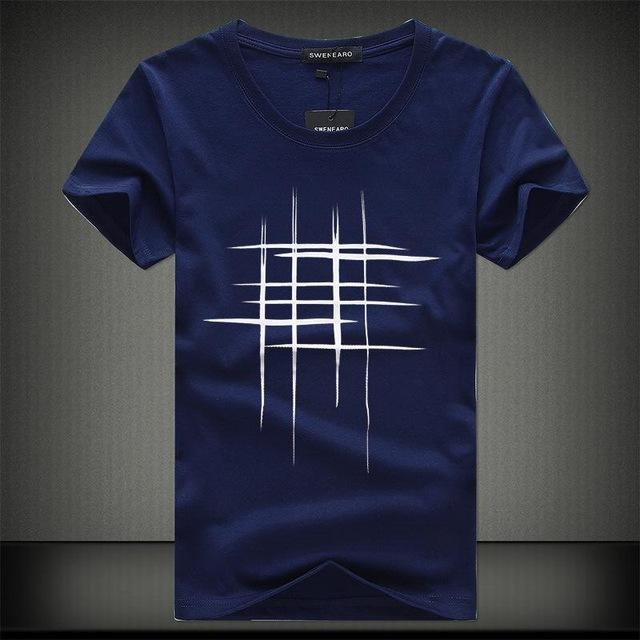 Andrew – Hoogwaardig Katoenen T-shirt met Korte Mouwen