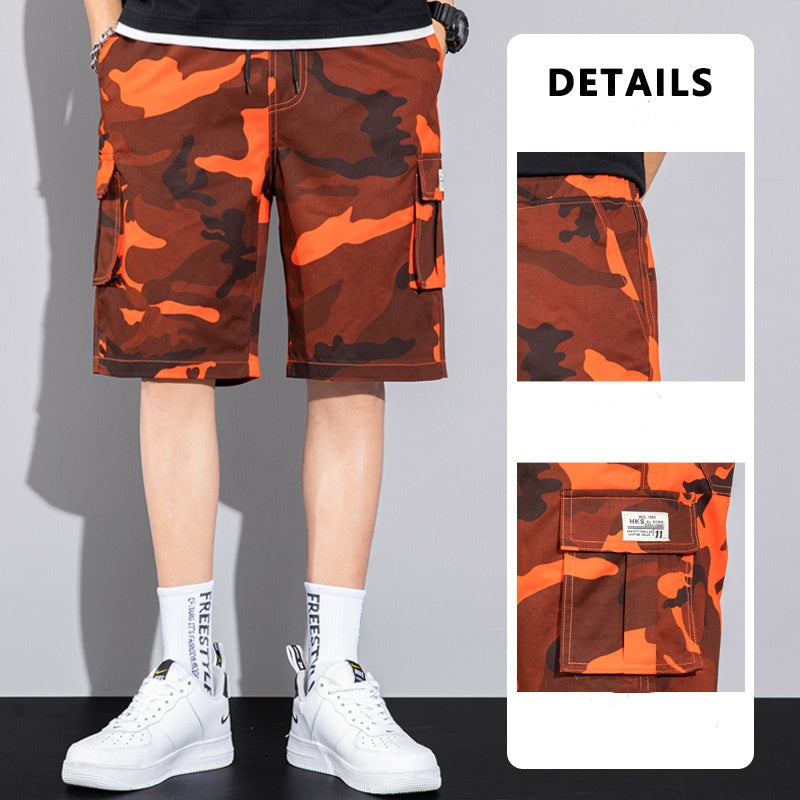 Graham – Luchtige Cargo-Shorts met Koord en Meerdere Zakjes