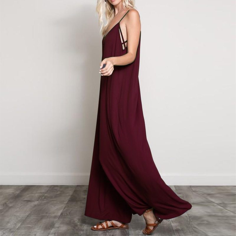Joy – Zomer Jumpsuit met V-hals voor Dames