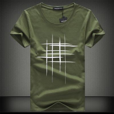 Andrew – Hoogwaardig Katoenen T-shirt met Korte Mouwen
