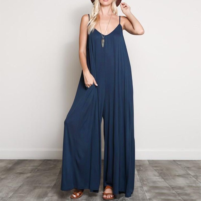 Joy – Zomer Jumpsuit met V-hals voor Dames