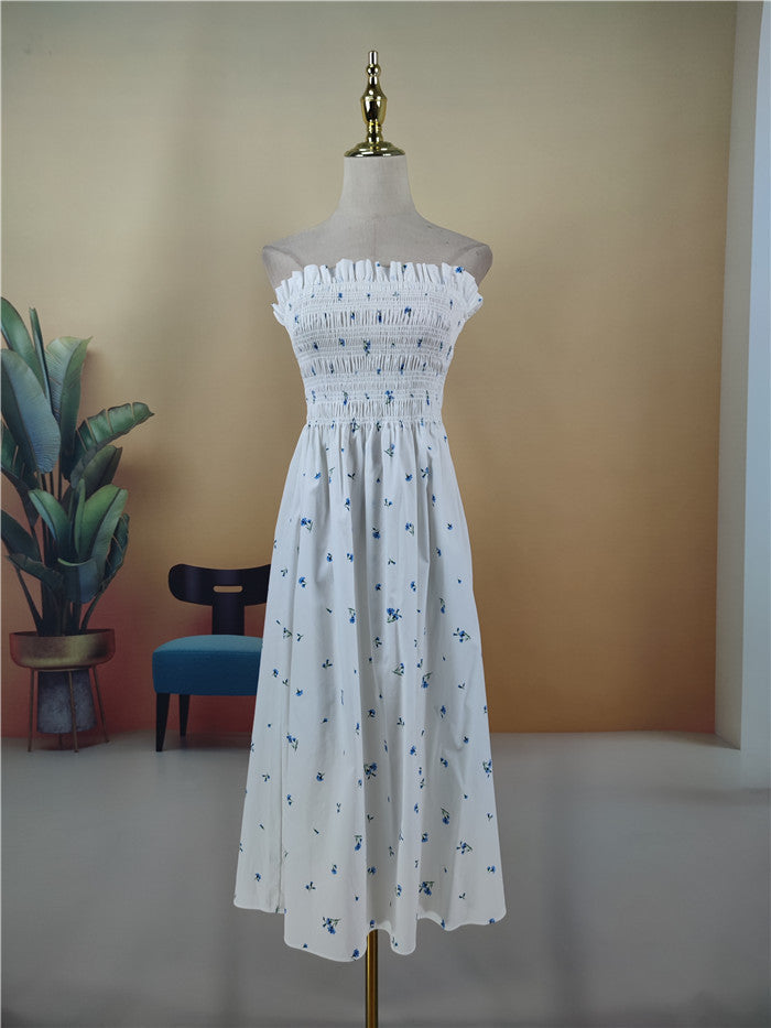 Alison – Frans Jurk met Off-Shoulder en Stretch