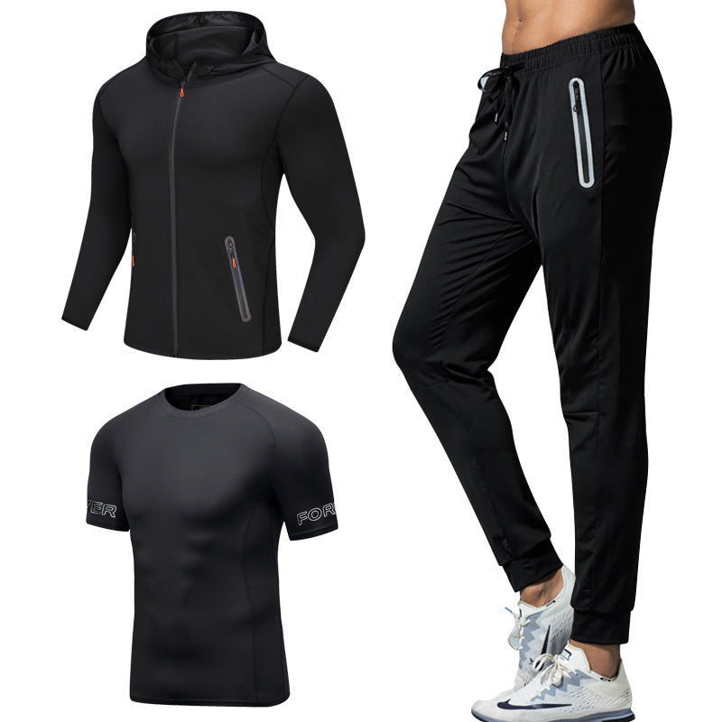 Christian – Sportkleding Fitness Driedelig Set