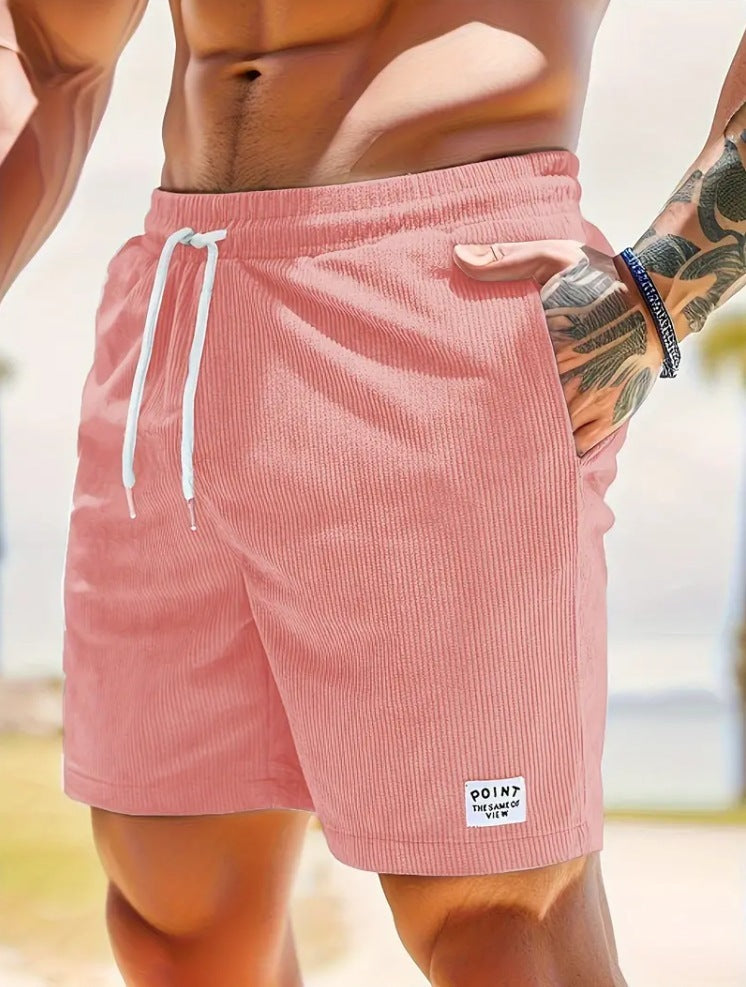 Angela – Luchtige Zomer Cordshorts met Veters voor Dames