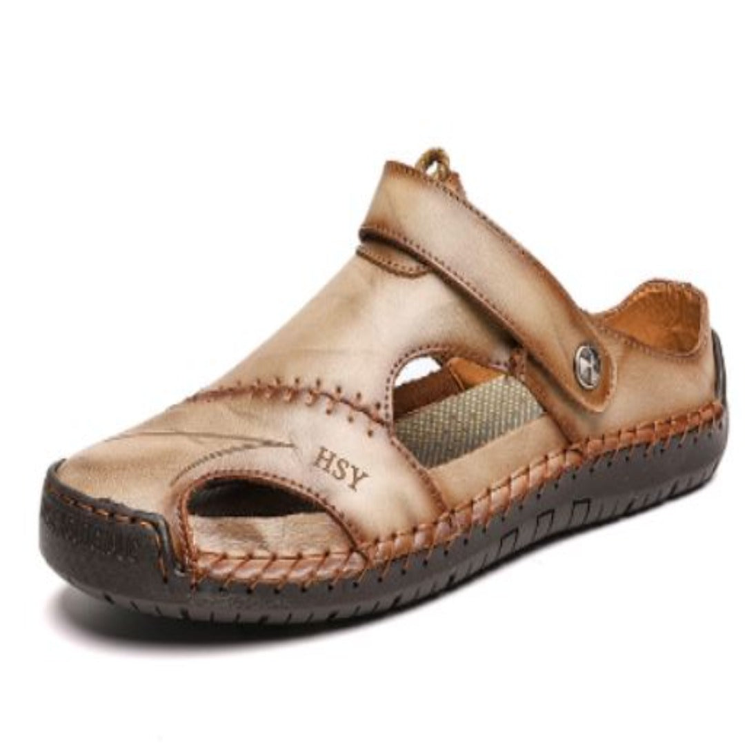 Bryan – Zachte Herensandalen van Vegan Leer
