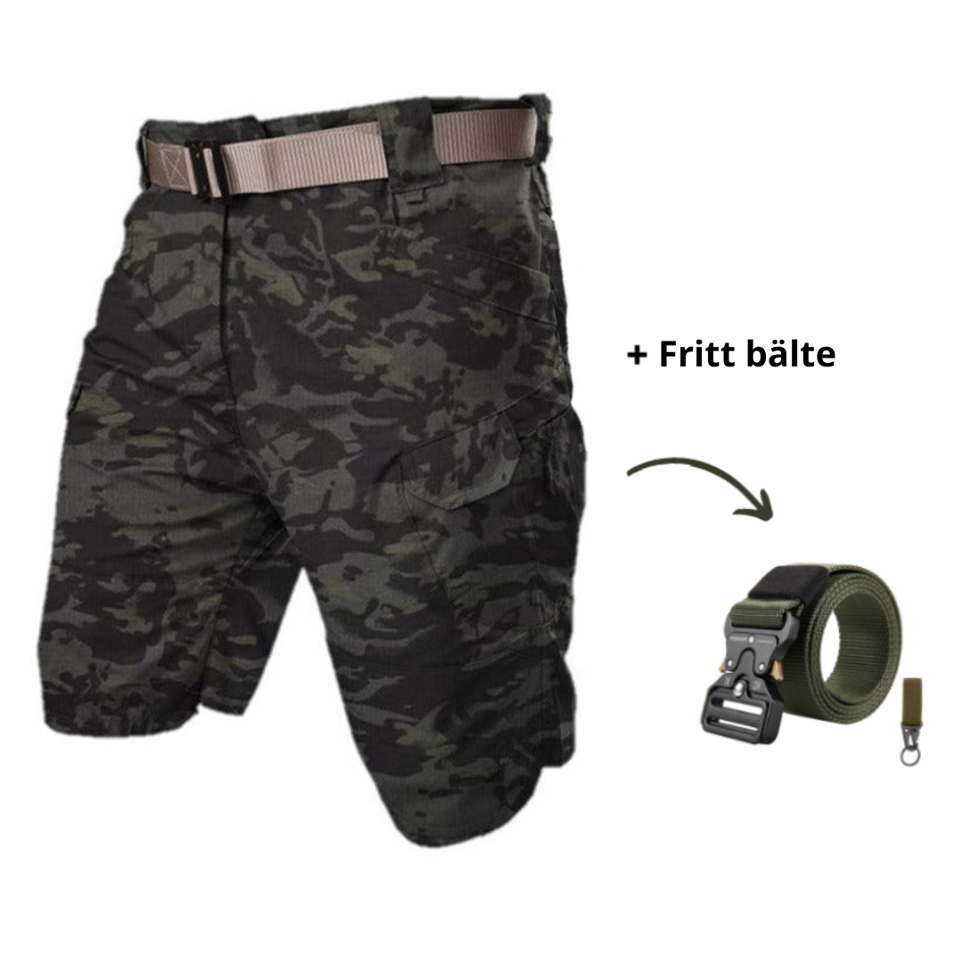 Callum – Heren-Shorts met Meerdere Zakken en Gratis Riem