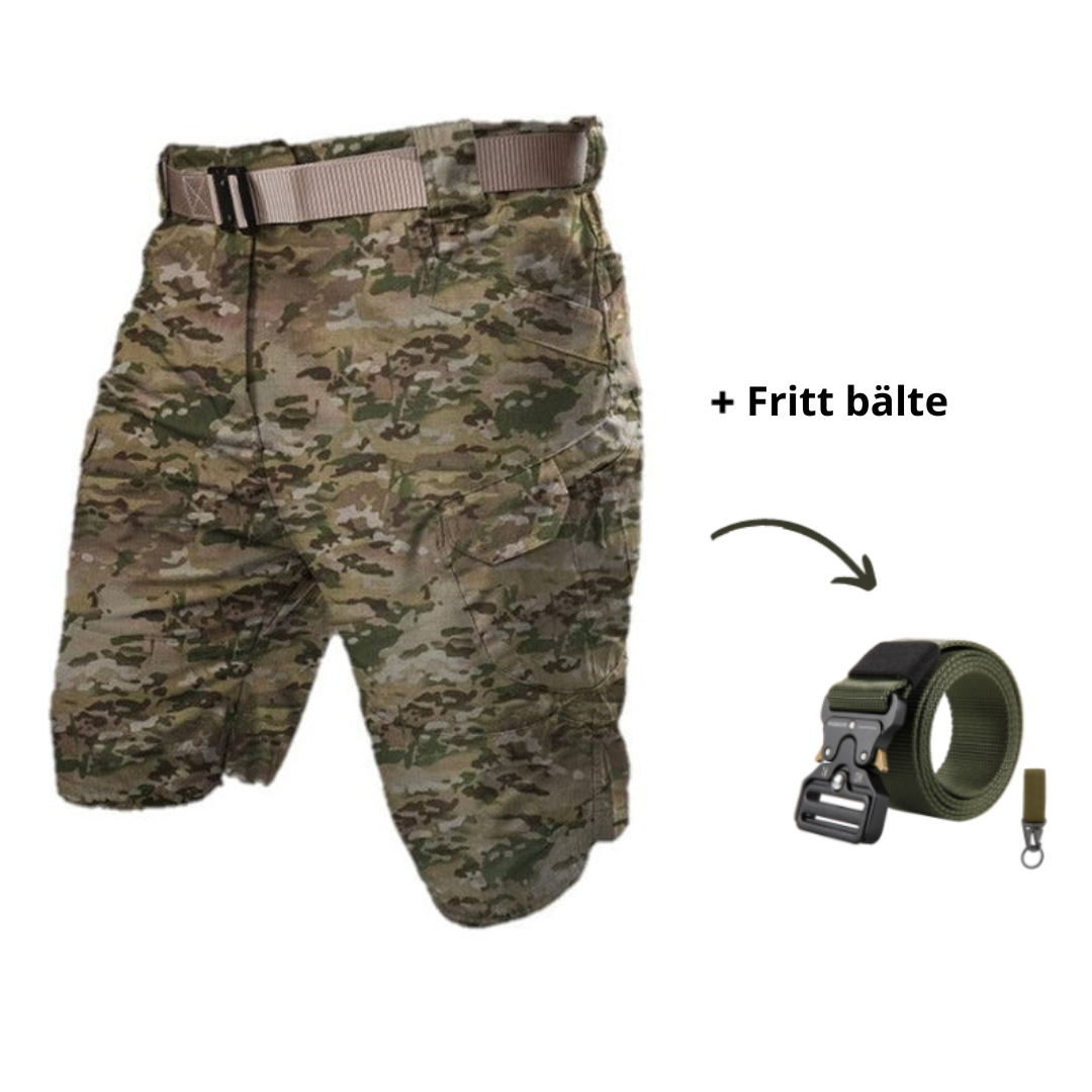 Callum – Heren-Shorts met Meerdere Zakken en Gratis Riem