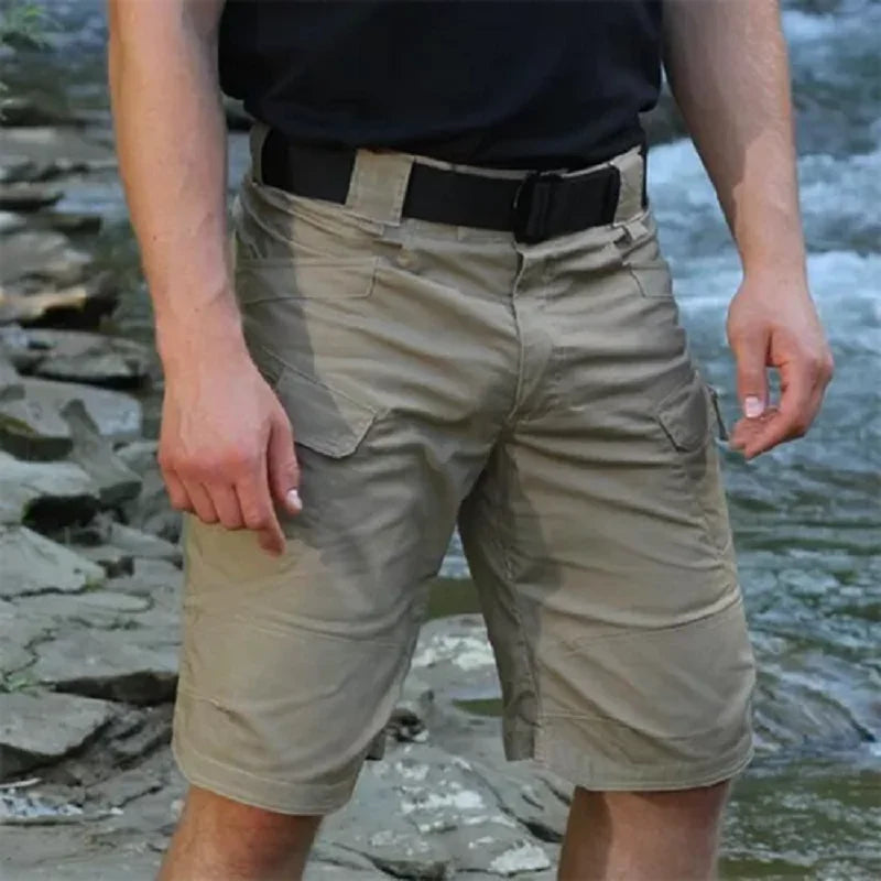 Callum – Heren-Shorts met Meerdere Zakken en Gratis Riem